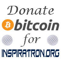 Donate bitcoins for Inspiratron.org
